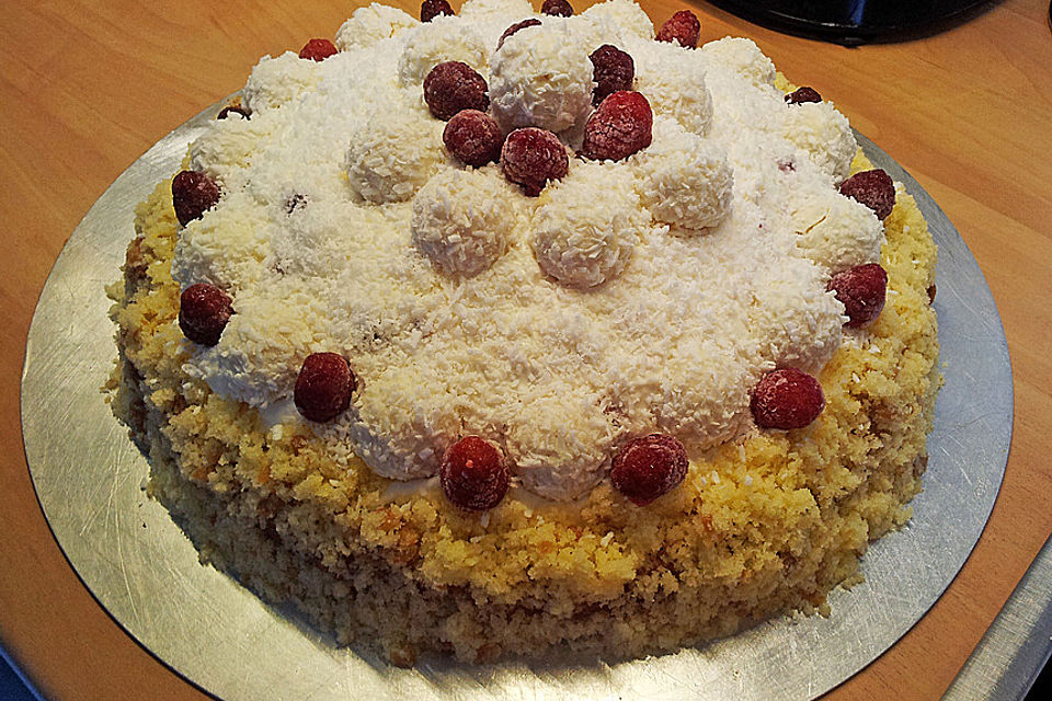 Raffaello - Himbeer - Torte