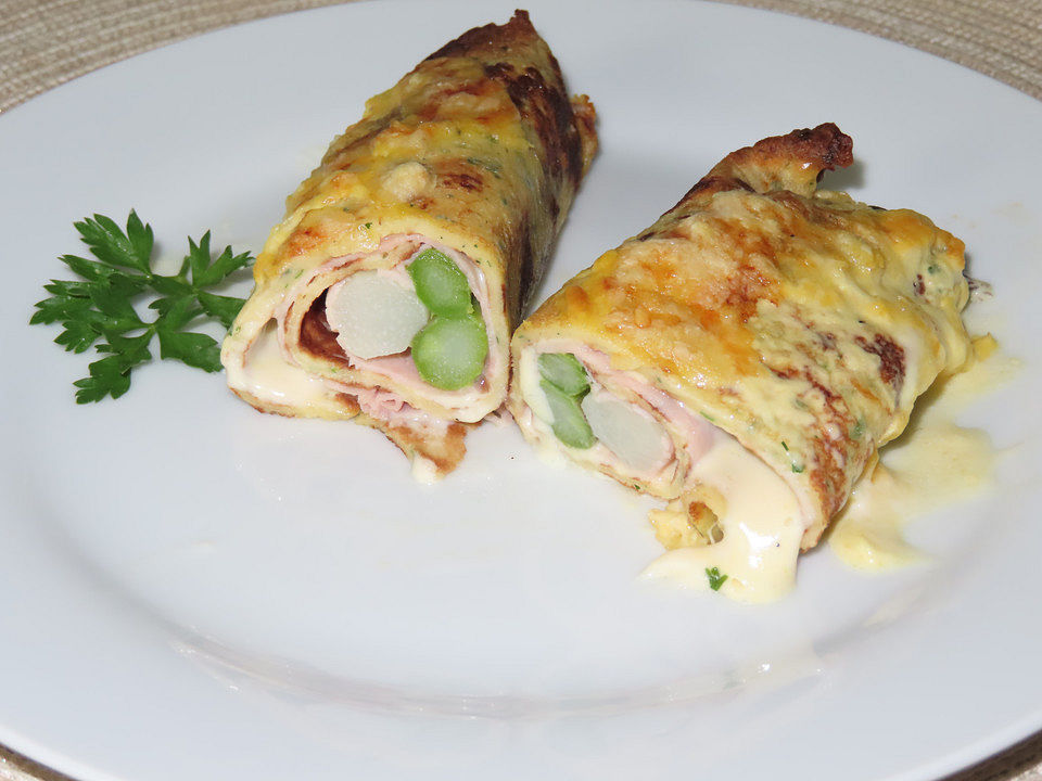 Überbackene Spargel-Wraps von kathrinchen14| Chefkoch