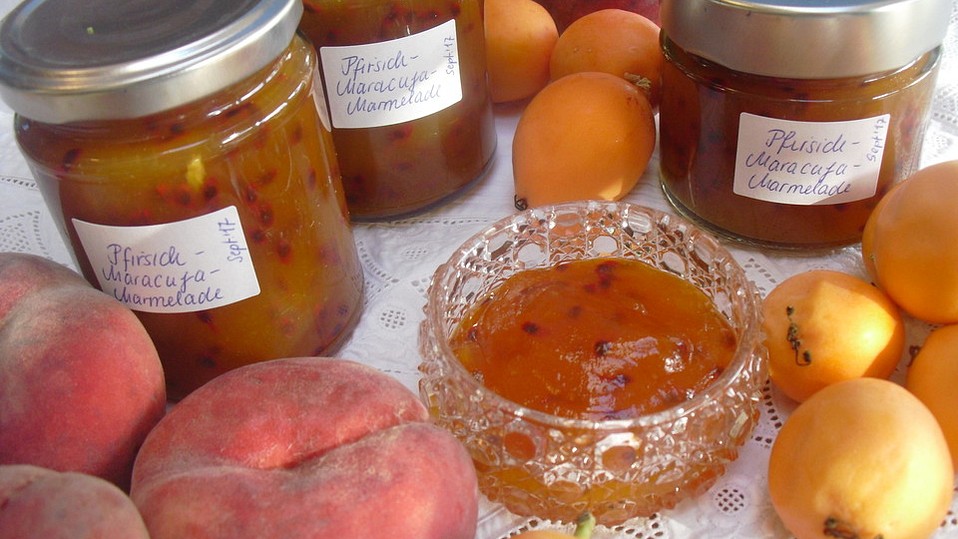 Pfirsich-Maracuja-Marmelade von Betty4862 Pfirsich-Maracuja-Marmelade von Betty4862