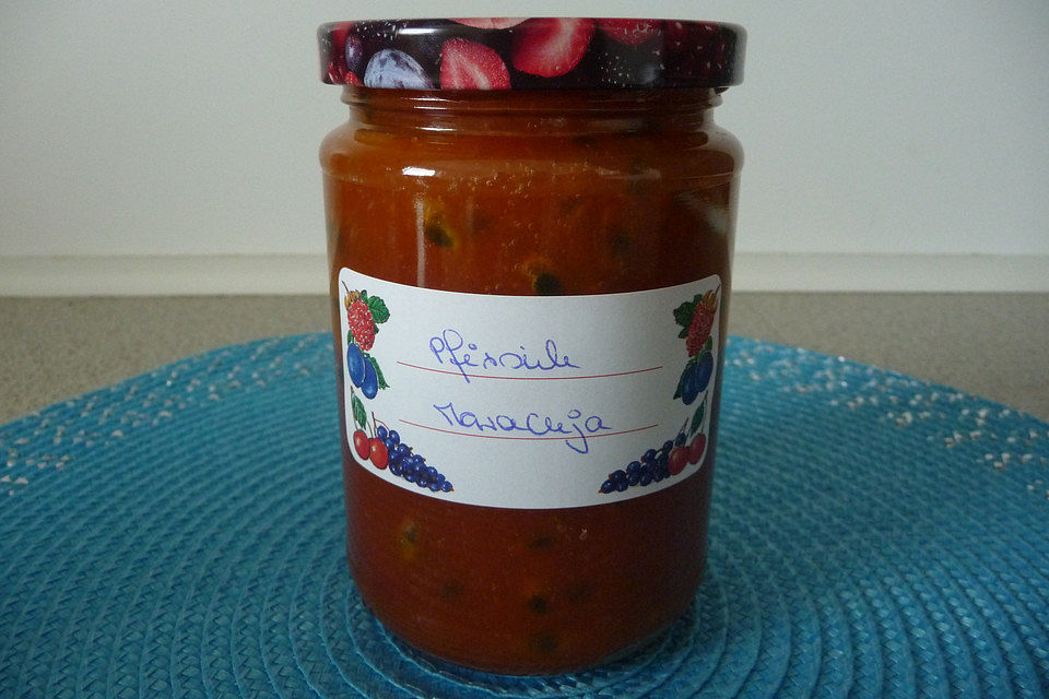 Pfirsich-Maracuja-Marmelade Pfirsich-Maracuja-Marmelade
