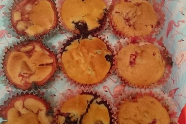 Erdbeer-Muffins mit Buttermilch von white_angel| Chefkoch