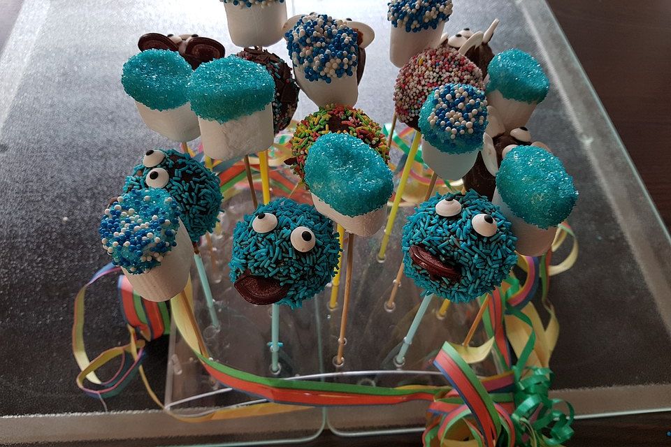 Cake-Pops mit Nutella-Frosting