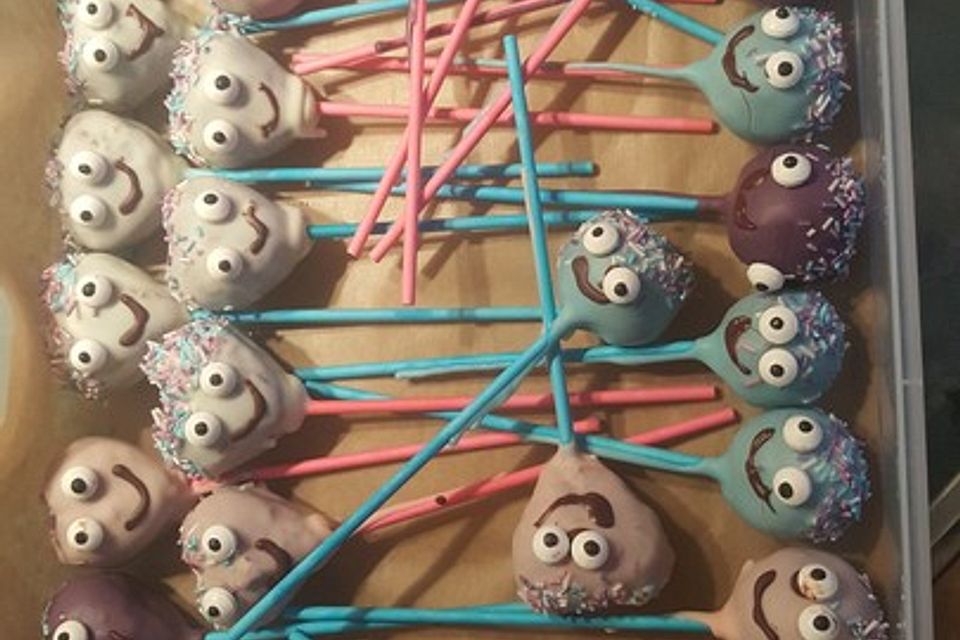 Cake-Pops mit Nutella-Frosting