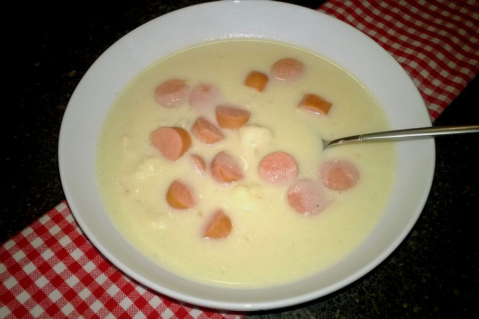 Blumenkohlsuppe