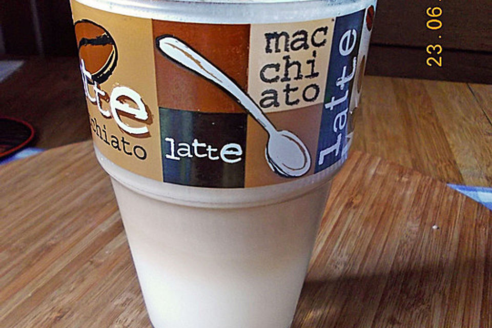 Latte macchiato, ultraschnell