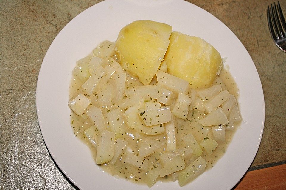 Kohlrabigemüse alla Oma