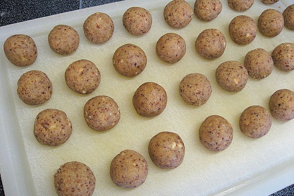 Rumkugeln, fettarme Rumkugeln, fettarme