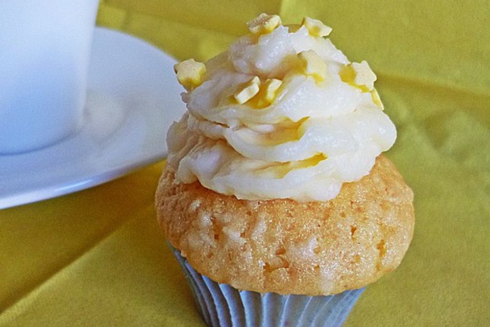 Mango-Kokos-Cupcakes