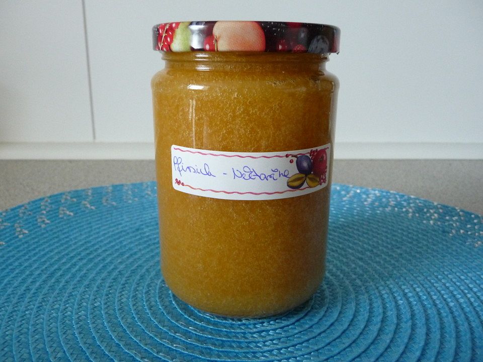 Pfirsich-Nektarinen-Marmelade | Chefkoch