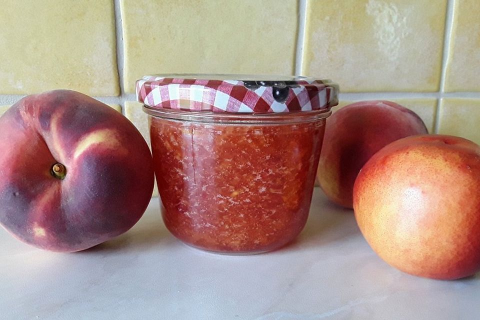 Pfirsich-Nektarinen-Marmelade