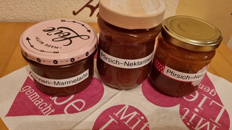 Pfirsich-Nektarinen-Marmelade