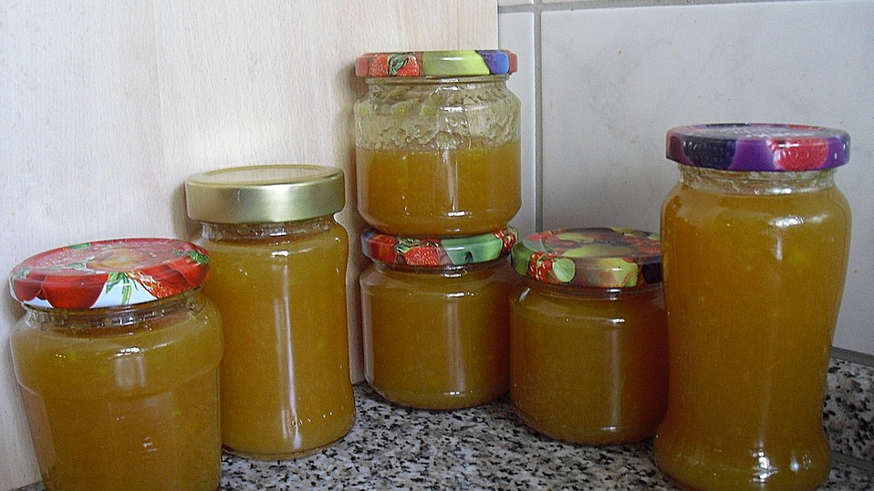 Pfirsich-Nektarinen-Marmelade