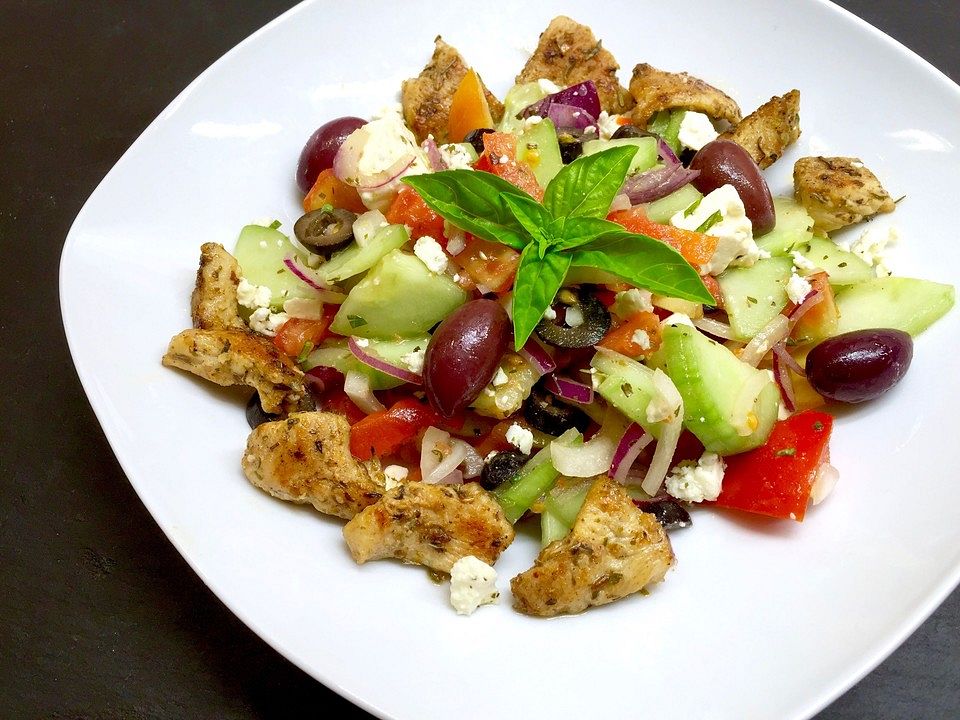 Tomaten-Gurken Salat griechische Art von matze1660 | Chefkoch