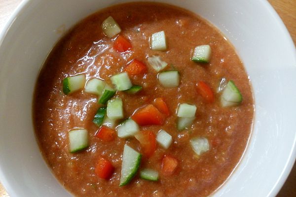 Andalusische Gazpacho von Stiermädchen | Chefkoch