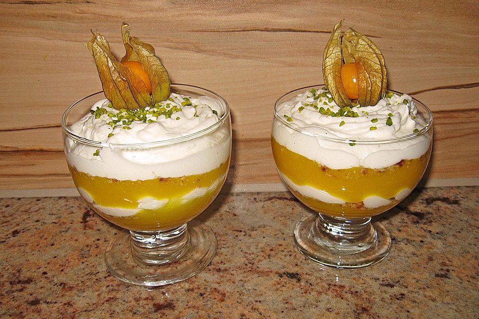 Mango-Mascarpone Dessert