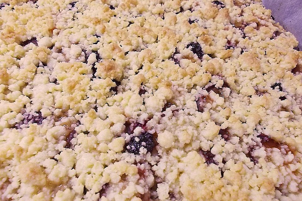 Streusel für Obstkuchen