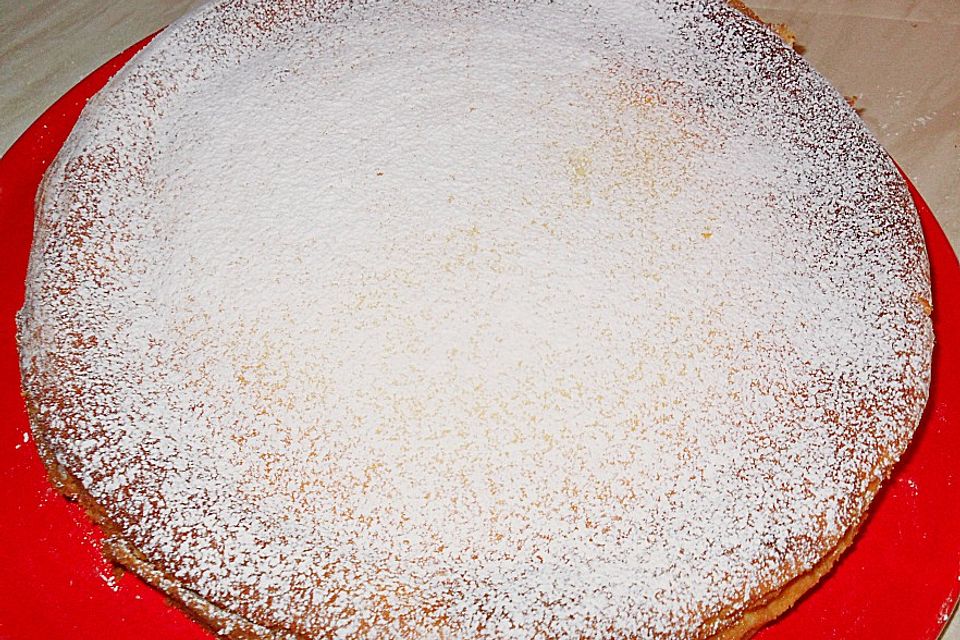 Käsekuchen ohne Boden