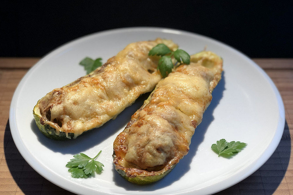 Gefüllte Zucchini alla Sandra