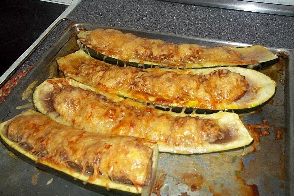 Gefüllte Zucchini alla Sandra