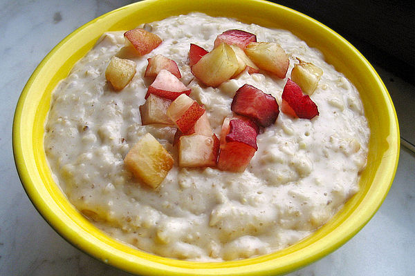 Haferbrei mit frischem Obst und Zimt von wonderfuLife | Chefkoch