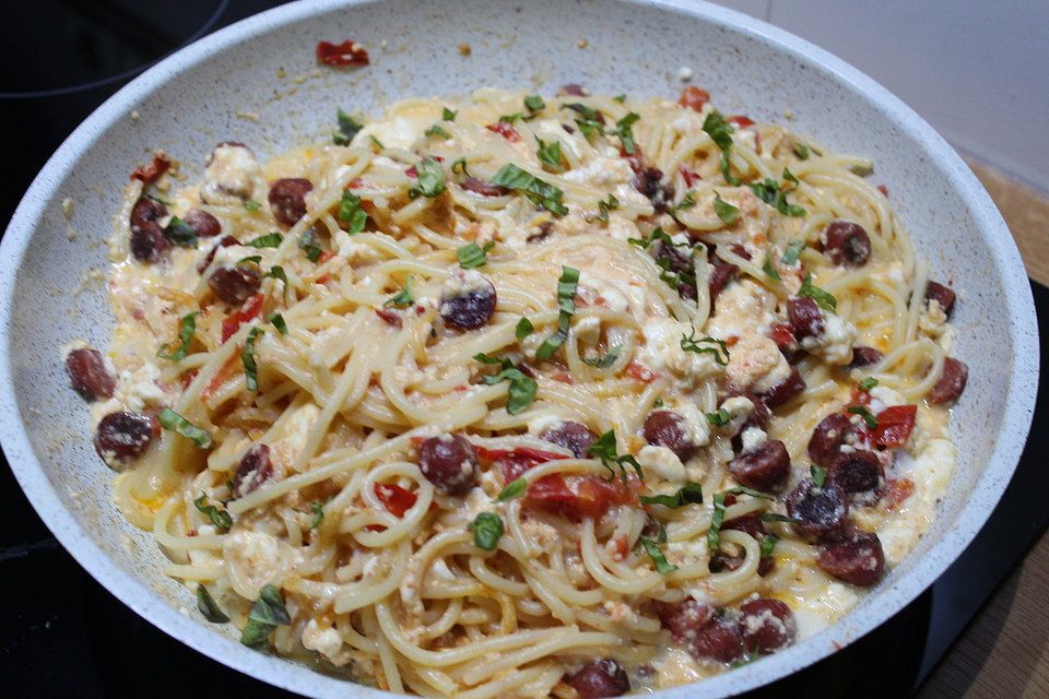 Spaghetti-Pfanne