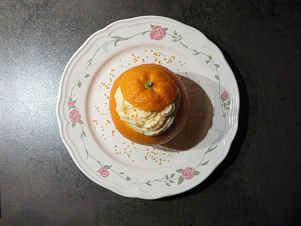 Orangen-Marzipan-Mousse von Fritzi173| Chefkoch