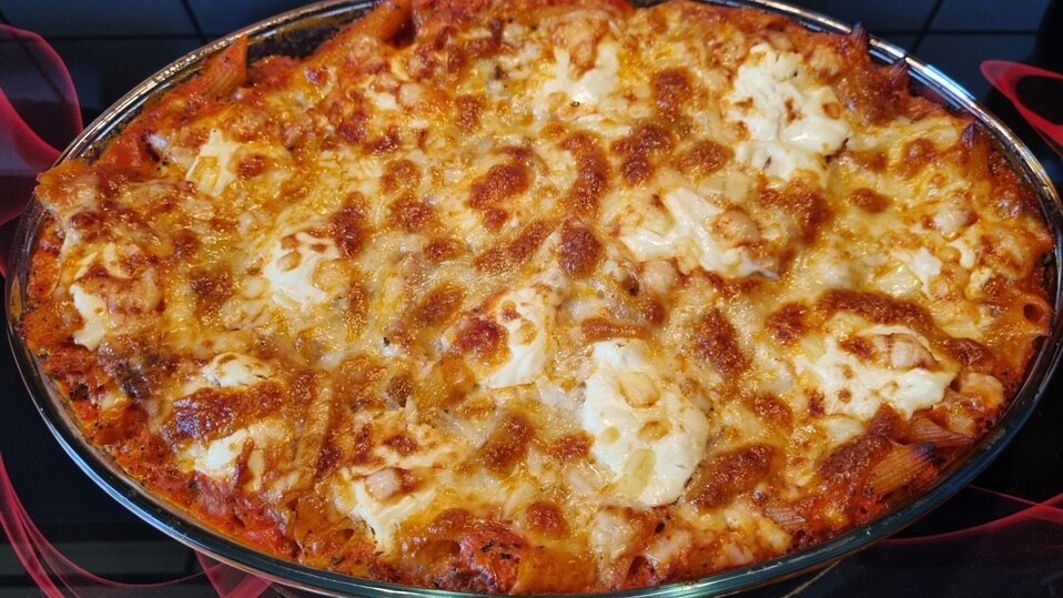 Penne-Tomaten-Hackfleisch Auflauf von RocknRose242 Penne-Tomaten-Hackfleisch Auflauf von RocknRose242