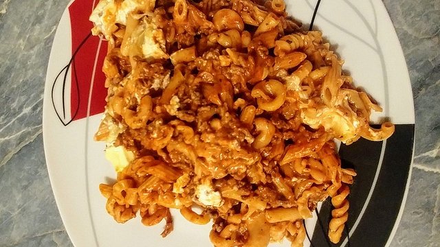 Penne-Tomaten-Hackfleisch Auflauf von RocknRose242 Penne-Tomaten-Hackfleisch Auflauf von RocknRose242