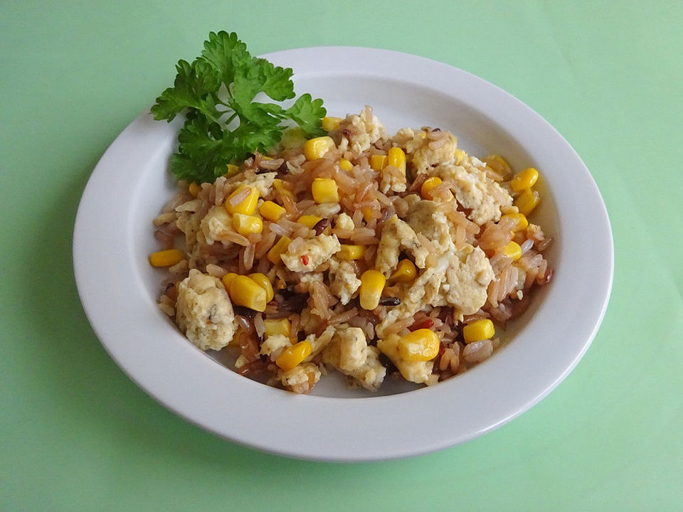 Gebratener Reis, vegetarisch von Wok24 | Chefkoch