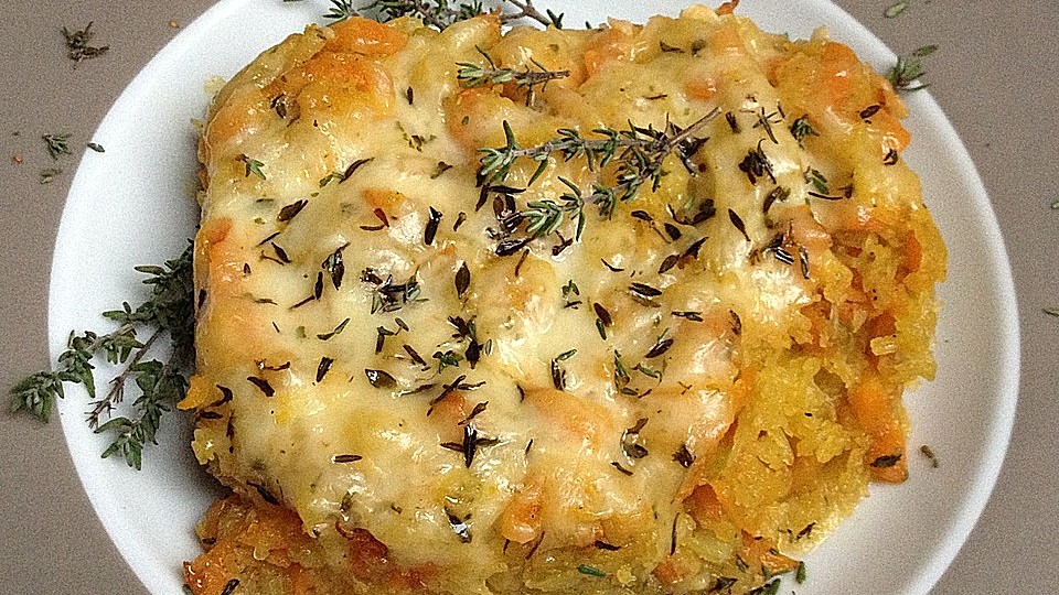 Spaghettikürbis-Auflauf von Margie_S| Chefkoch
