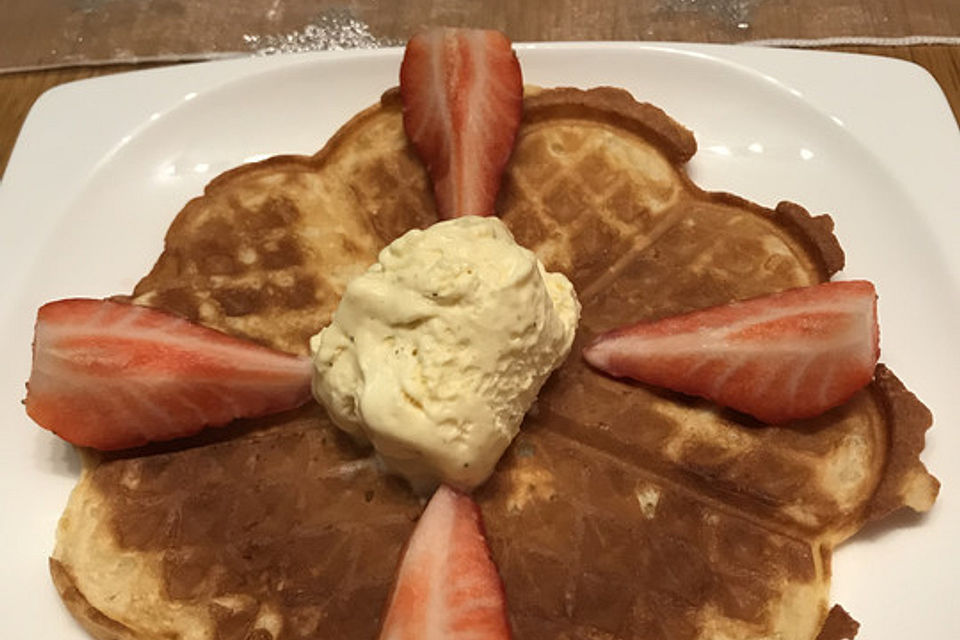 Amerikanische Waffeln