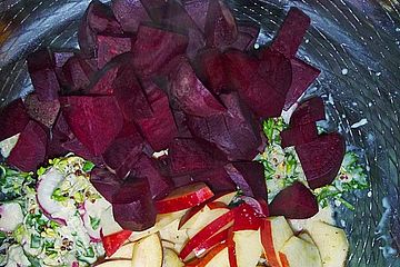 Rote Bete Tahini Salat Von Dragoncook Chefkoch
