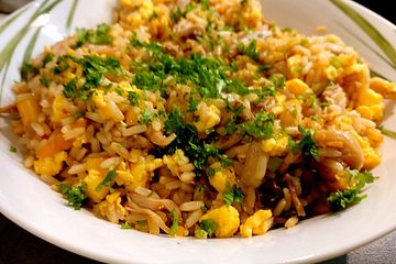 Gebratener Eierreis Mit Gemuse Von Tomybilder Chefkoch 