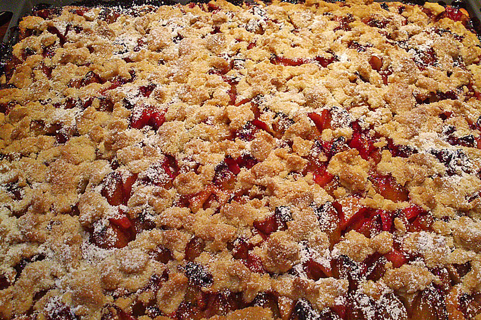 Apfelkuchen mit Streuseln