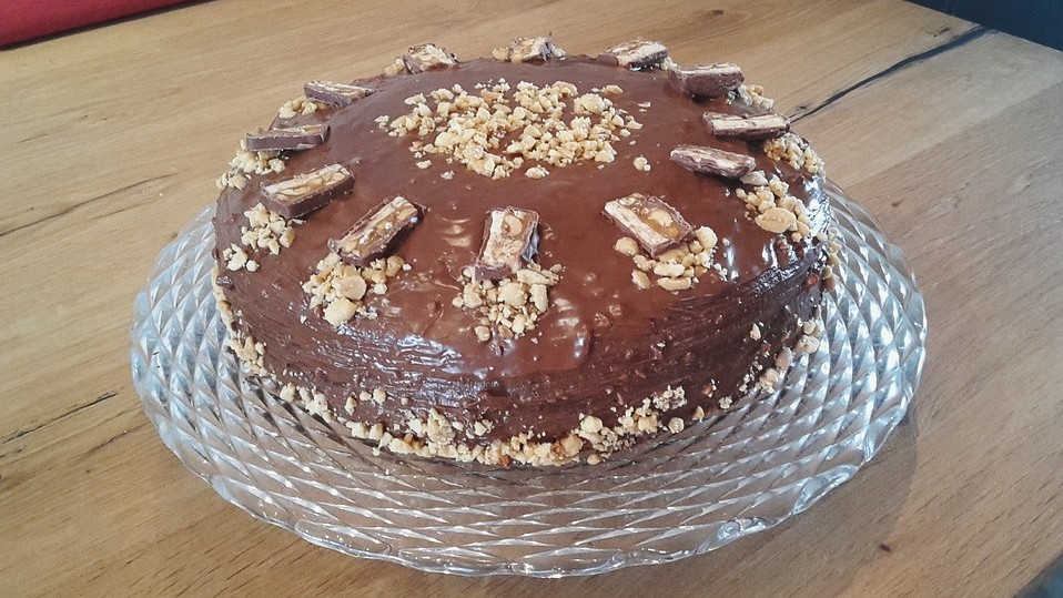 Erdnuss-Karamell-Schokoladentorte von Fritzi173