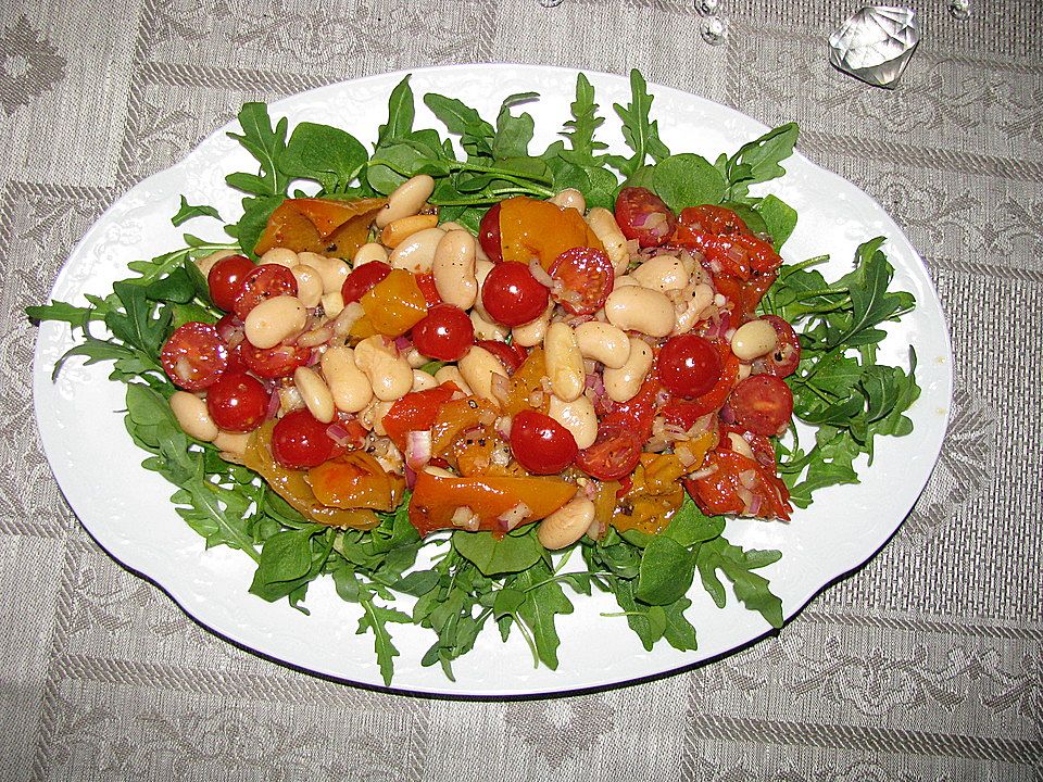 Raukesalat mit Mozzarellakugeln von saturnia| Chefkoch