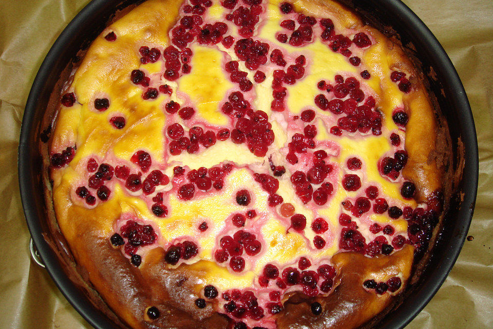 Beeren-Cheesecake