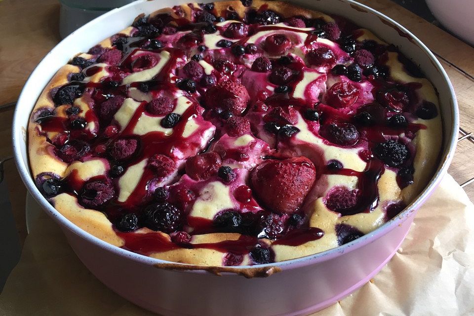 Beeren-Cheesecake