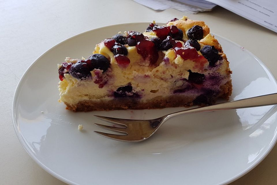 Beeren-Cheesecake