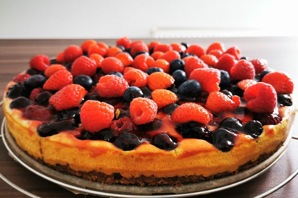 Beeren-Cheesecake