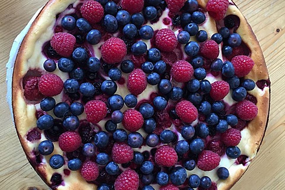 Beeren-Cheesecake