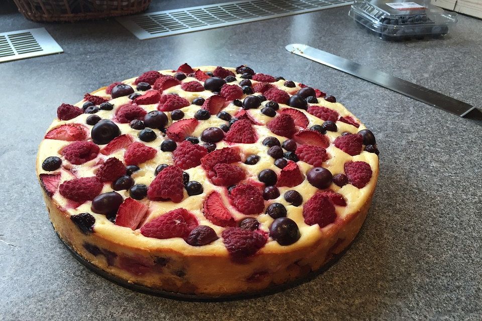 Beeren-Cheesecake