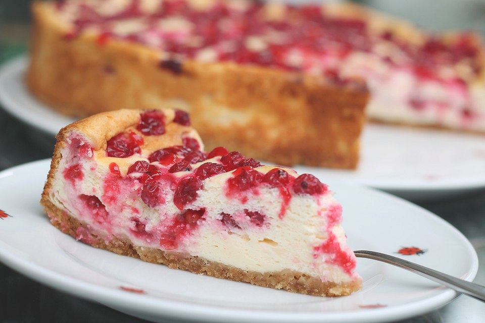 Beeren-Cheesecake