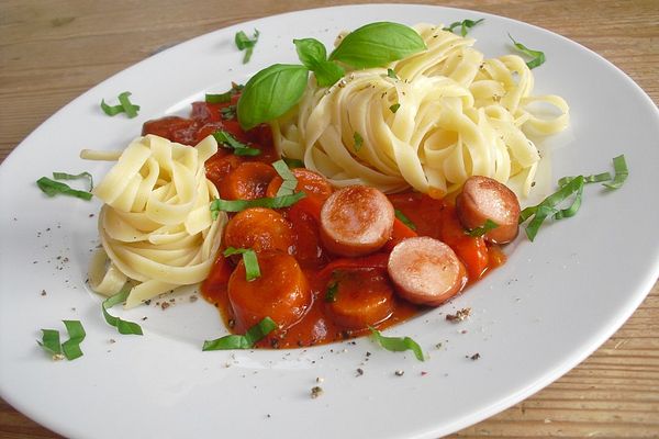 Tomatensauce für Pasta von Caarjoil | Chefkoch