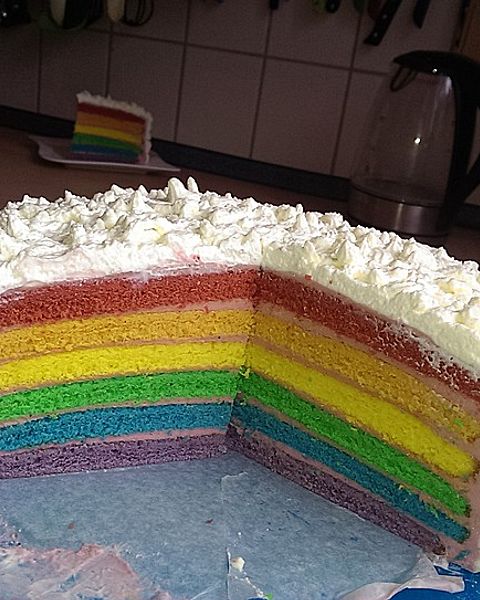 Regenbogentorte Rezepte | Chefkoch Regenbogentorte Rezepte | Chefkoch