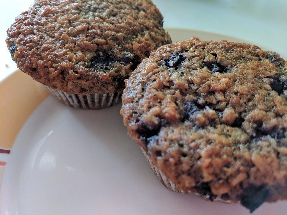 Kokos-Heidelbeer-Muffins| Chefkoch
