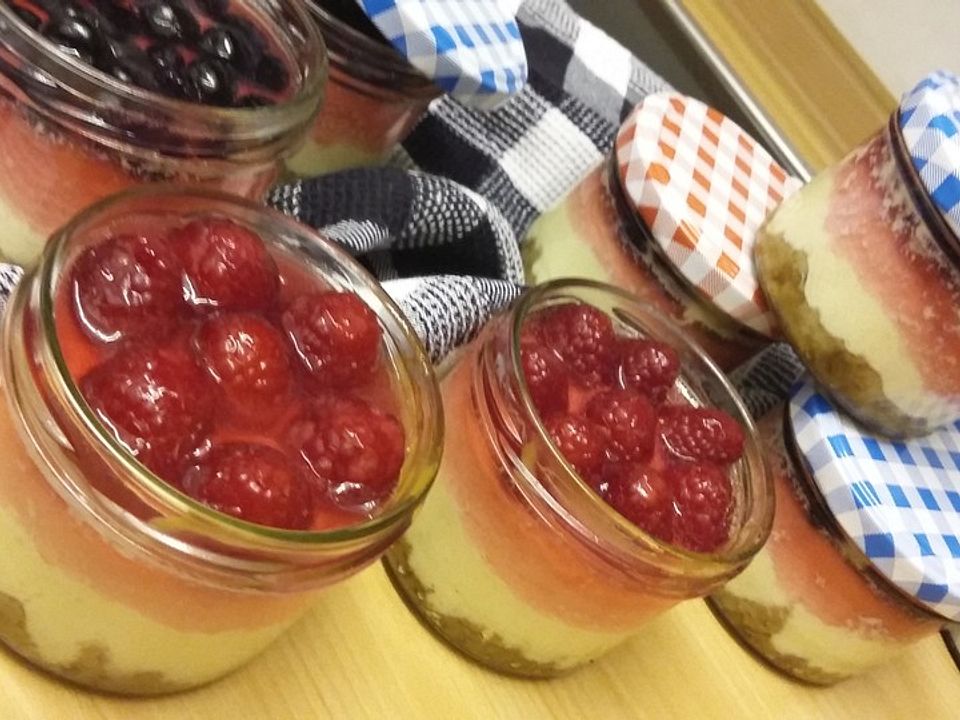 Cheesecakes Im Glas Von W1nterk1nd Chefkoch