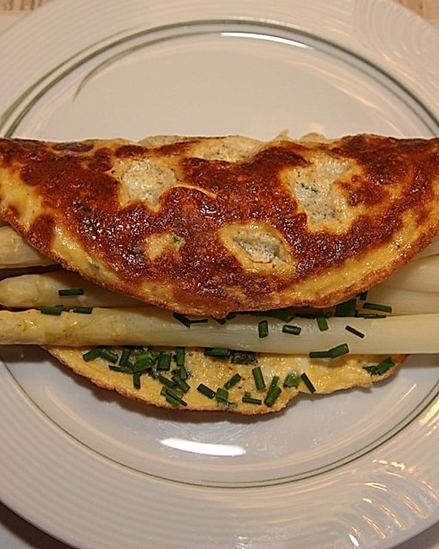 Schinken - Spargel - Omelett