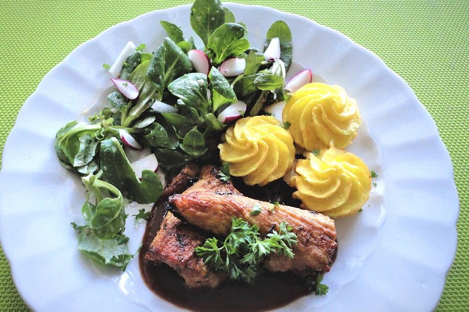 Schnitzel in Gewürzkruste