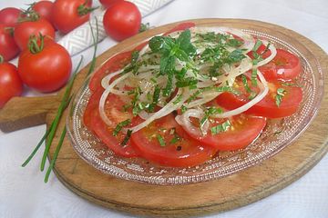 Amerikanischer Tomatensalat aus New Orleans, Louisiana